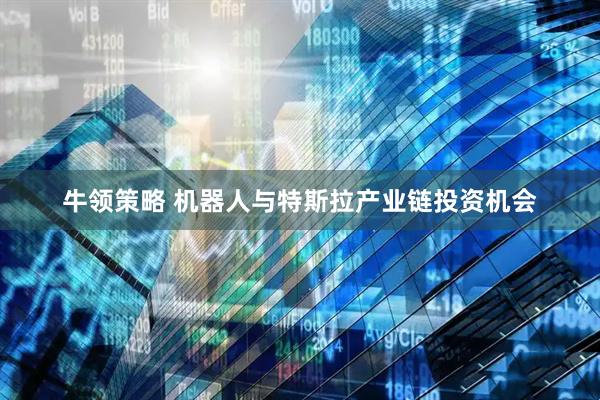 牛领策略 机器人与特斯拉产业链投资机会