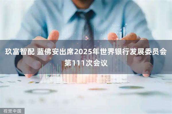 玖富智配 蓝佛安出席2025年世界银行发展委员会第111次会议