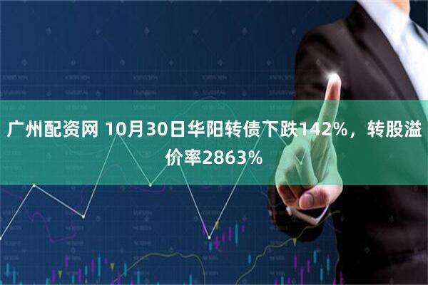 广州配资网 10月30日华阳转债下跌142%，转股溢价率2863%